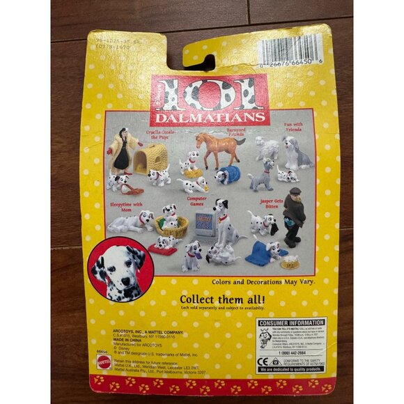 Vintage 1994 Disney 101 Dalmatians Fun With Friends Dog Figures Set Of 4  New - Picture 3 of 6